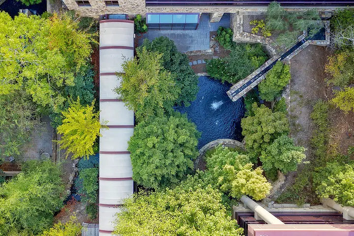 CHS Courtyard Aerial