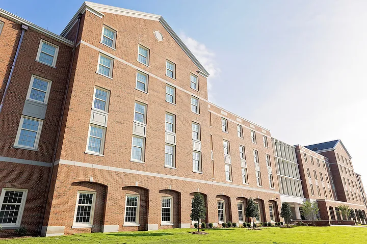 Gaston Mann Resident Halls Front of The Building