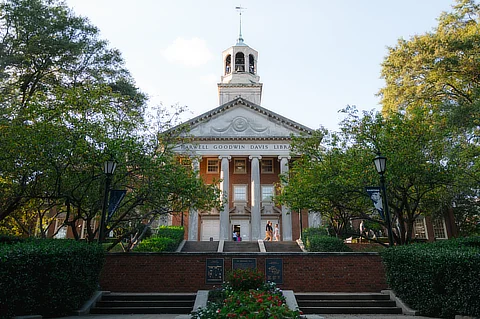 Davis Library from Centennial Walk