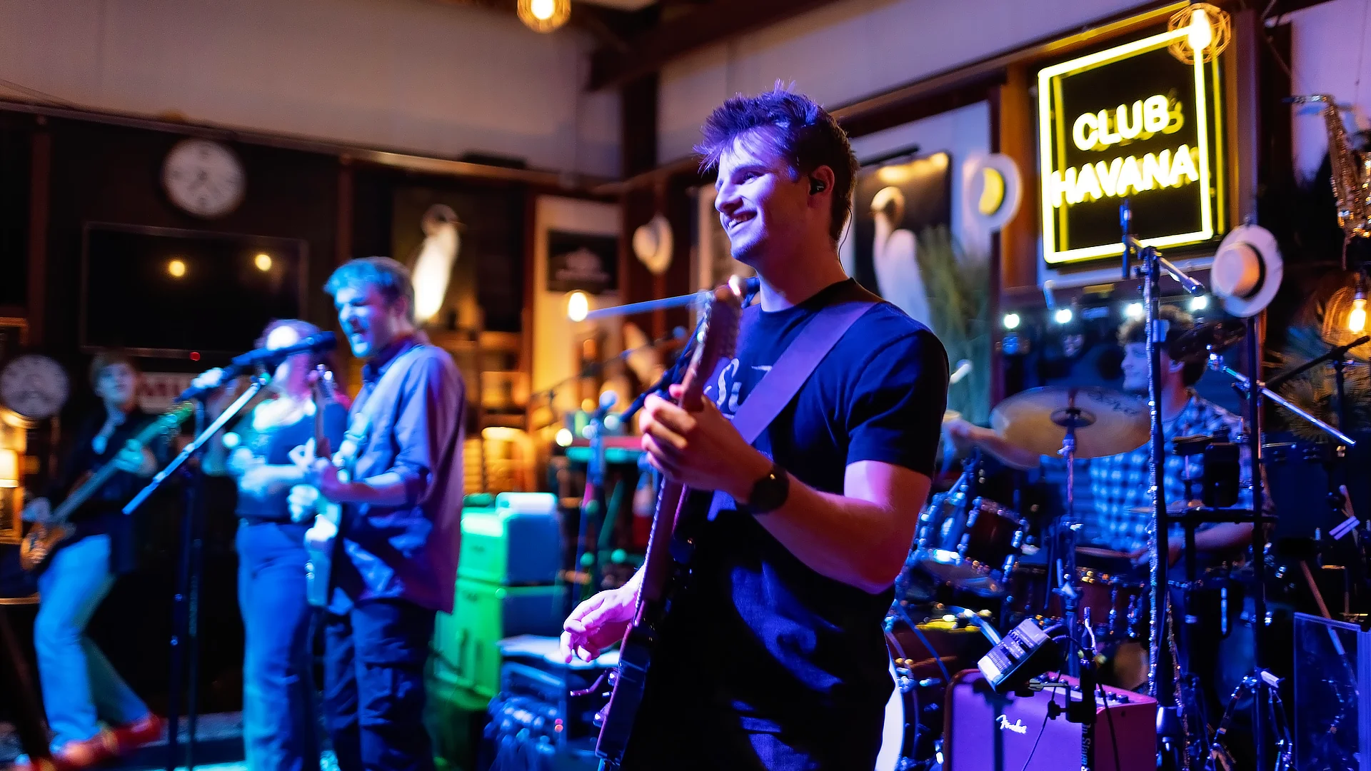 Band on Stage