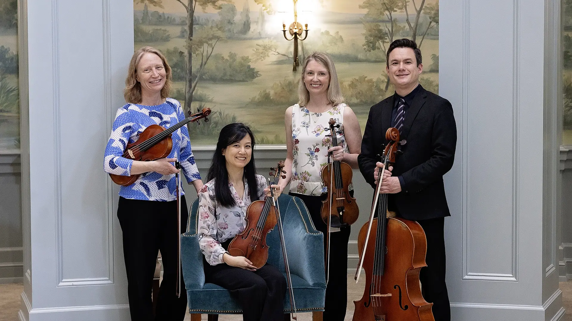 string quartet members