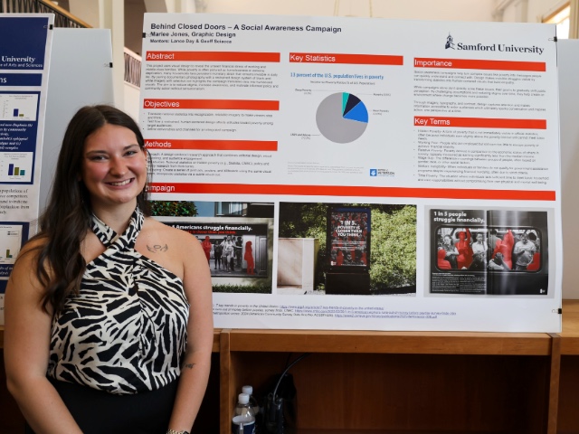Graphic Design Research on invisible struggles like food insecurity