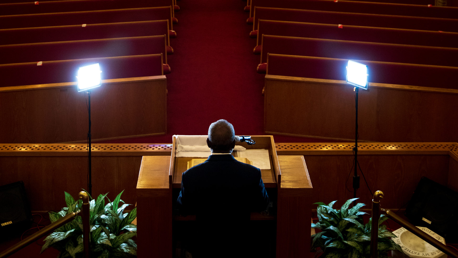 Photo of Preacher Under Lights