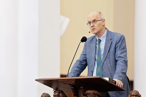 John Barclay Preaching