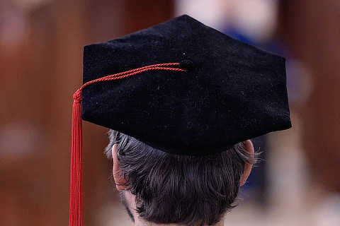 graduate wearing a cap