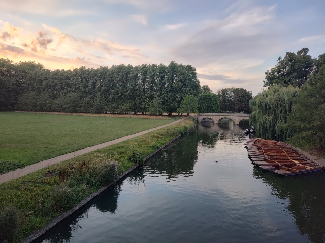 Beeson students got to spend time at the River Cam as part of a study abroad program this year.