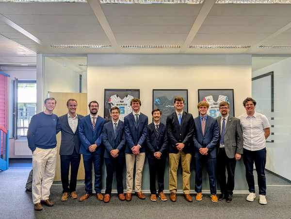Munich team presenting