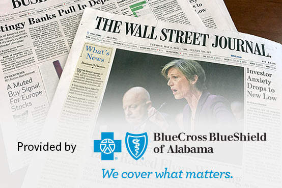 Wall Street Journal Provided by BCBS AL
