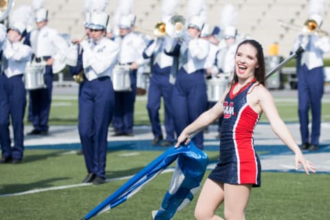 Flag Corps dancer AB09194812