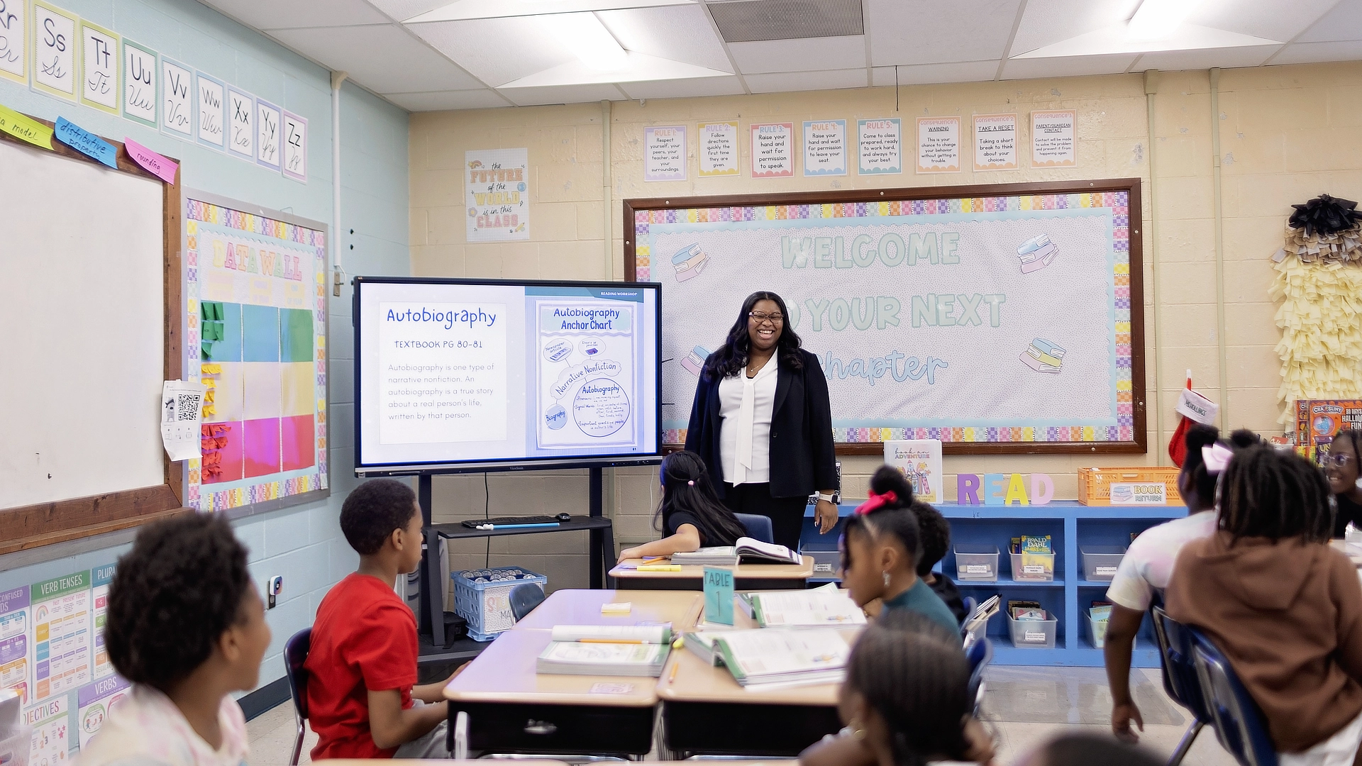 Teacher in elementary