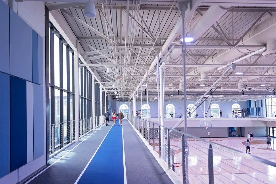 Students on Walking Track