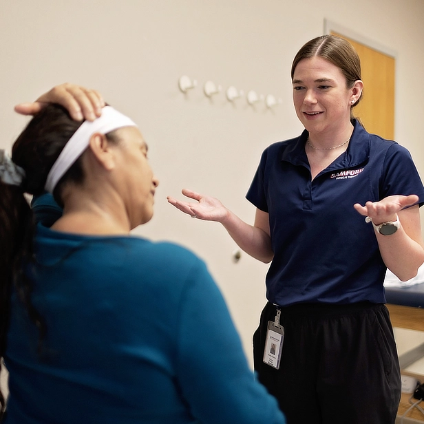 physical therapy student