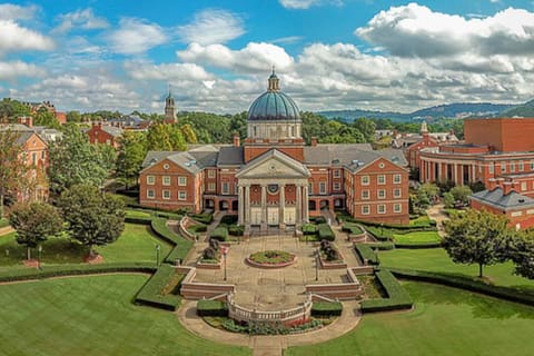 Campus from Divinity Hall