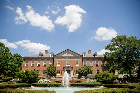 view of robinson hall exterior