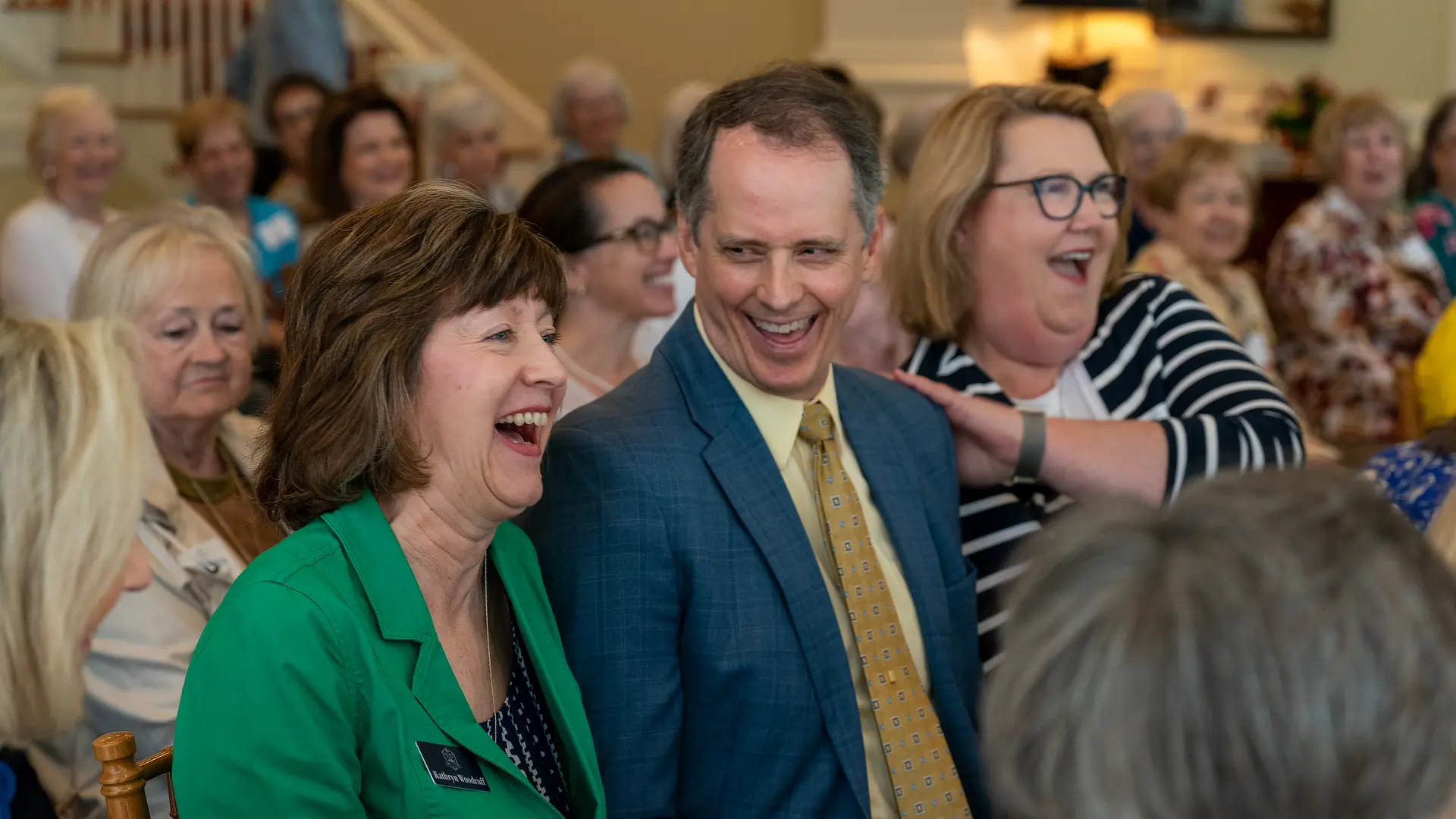 laughing audience members PF041422017