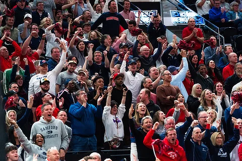 Fans in Salt Lake City