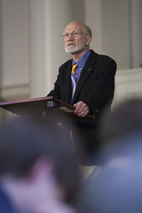 Stanley Hauerwas speaking