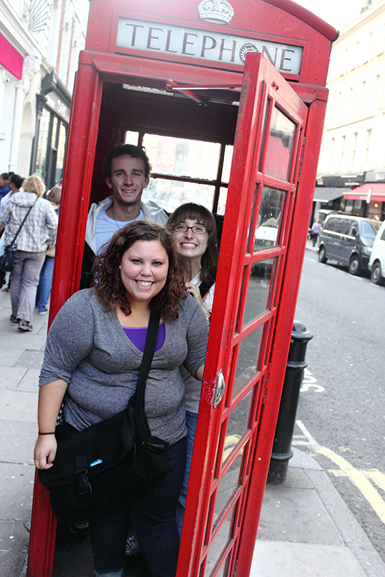 students in London