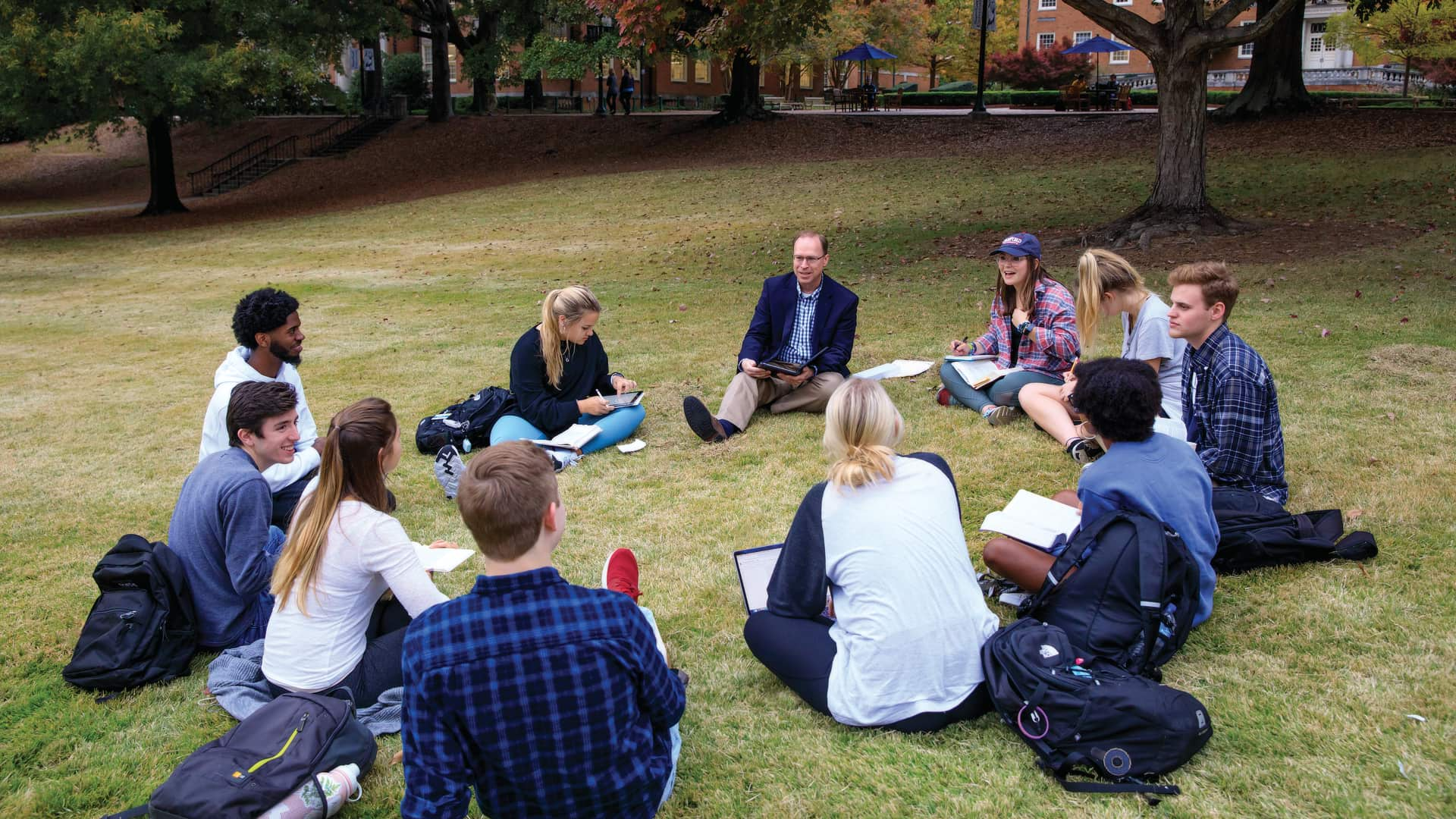 Class on the Quad