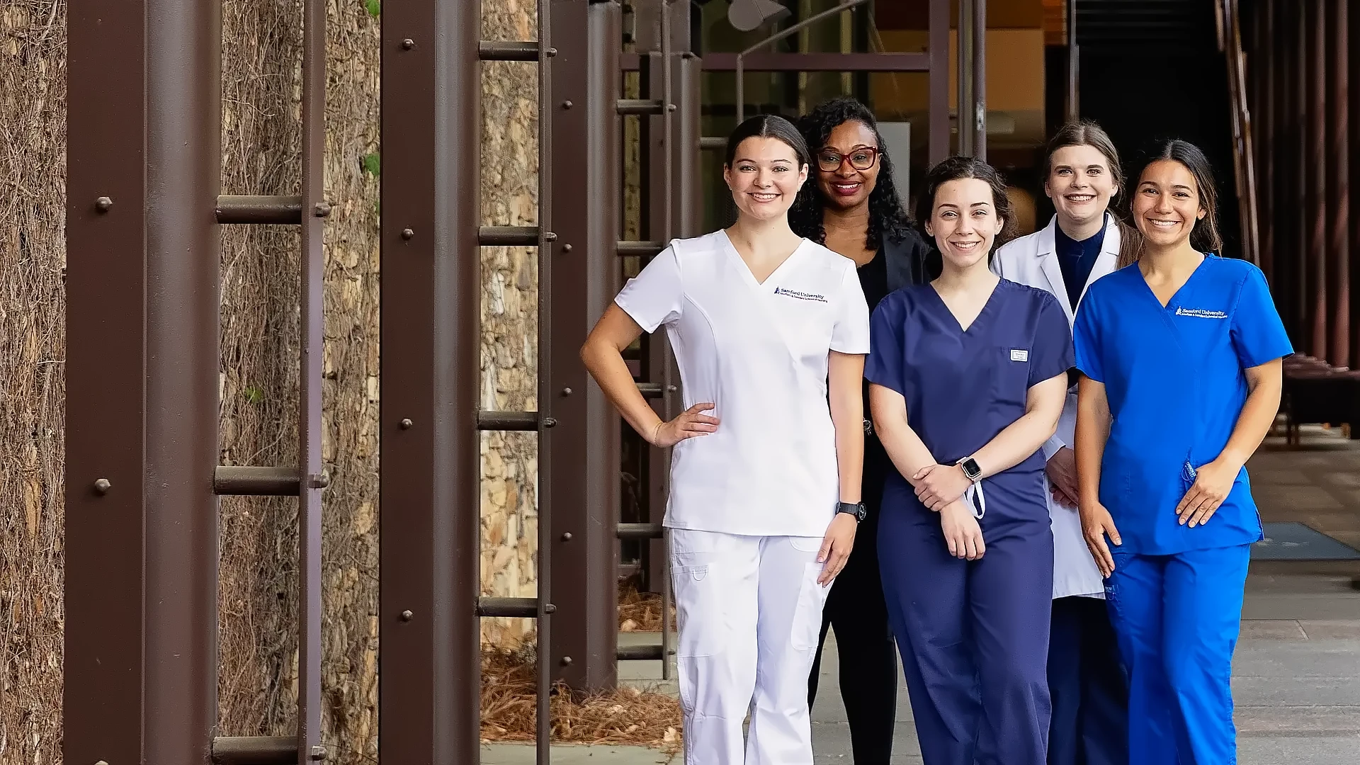 Nursing Students Outside CHS