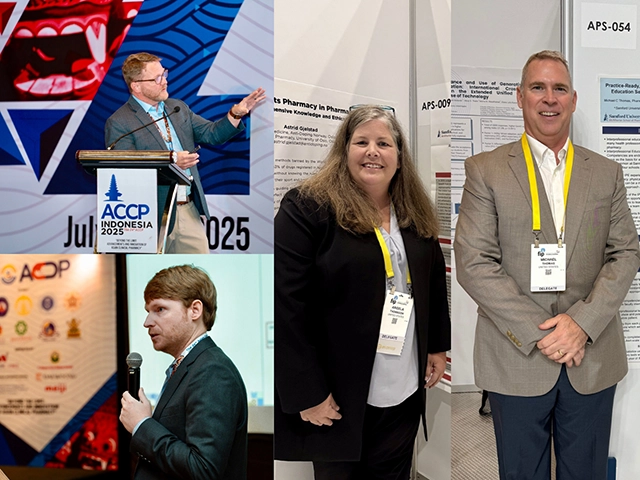 pharmacy faculty international presentations