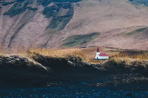 Church with Red Roof