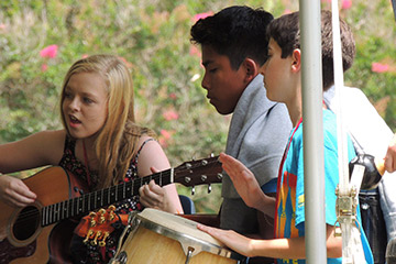 anima students singing