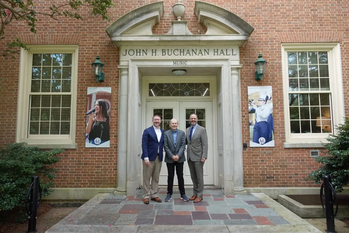 Dean Beaumont with Sanders