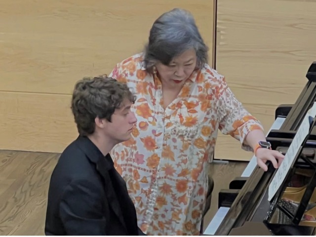 Ian Markley and Angela Cheng