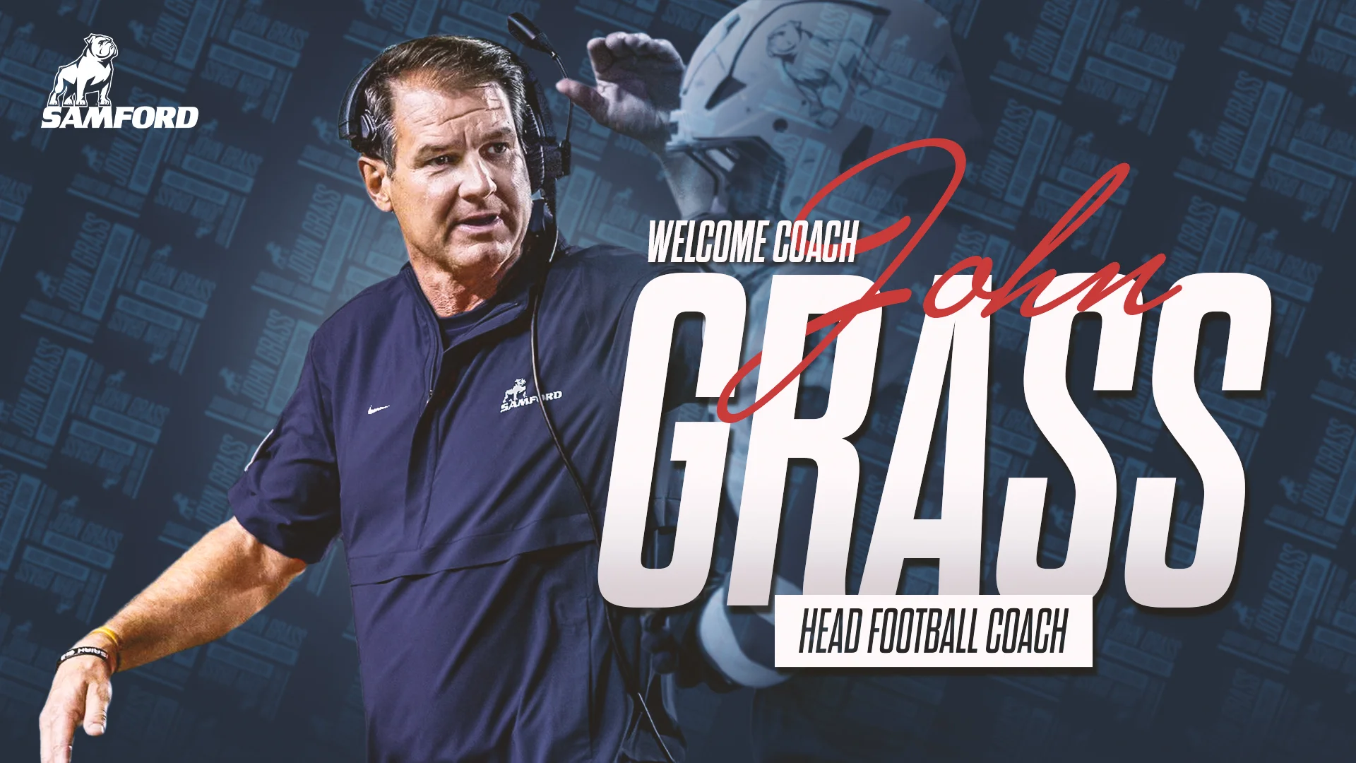 Welcome Coach John Grass