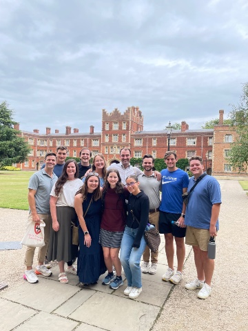 Beeson students spent the summer studying abroad in the UK with Jonathan Linebaugh.