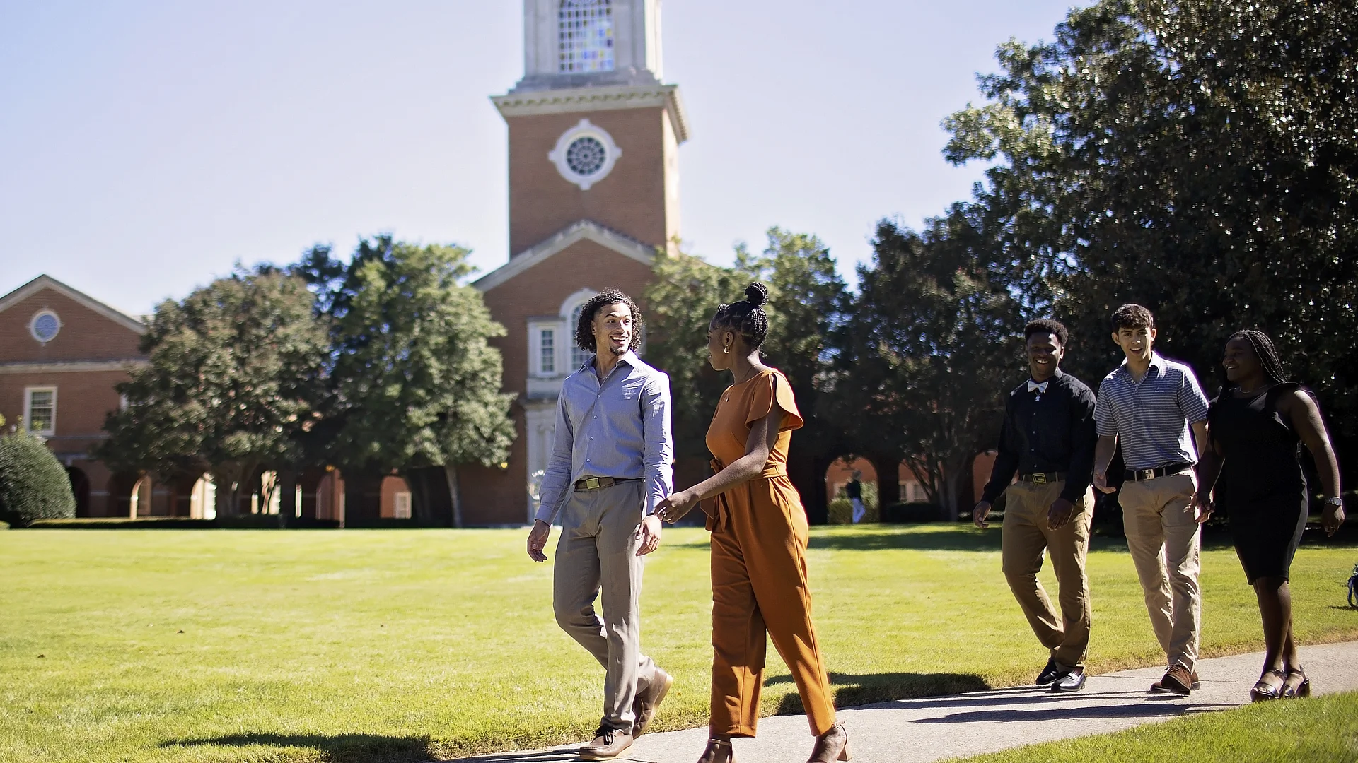 Students on the Quad