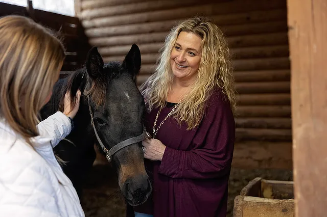 Celeste Hill with Horse for New AAS Concentration