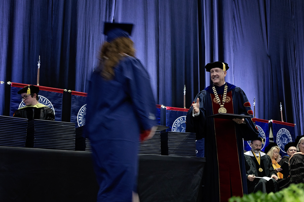 PresidentBeckGraduation