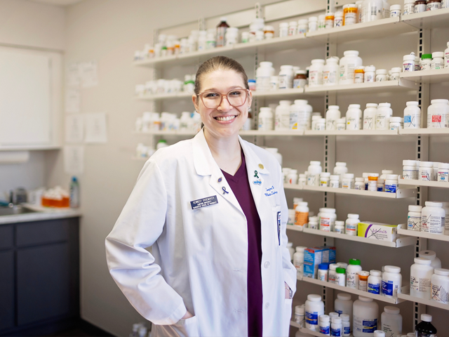 female student rotations pharmacy