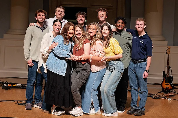 Group of Worship Students